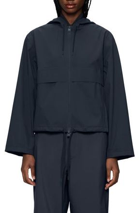Rains Suva Hardshell Rain Jacket in Navy at Nordstrom, Size X-Small