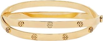 Tory Burch Icon Dubbele Armband - unisex - Armbanden - Geel - M - Accessoires