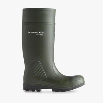 Dunlop PUROFORT Unisex Wellington Boots Green - Size UK 10.5