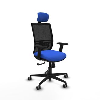 Piqueras y Crespo Silla De Oficina Piqueras Y Crespo Yunquera Negro Espuma Alta Densidad