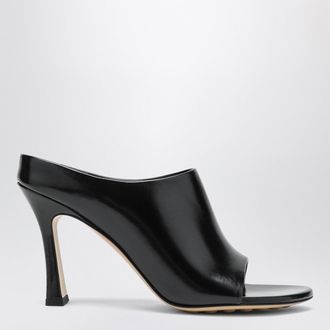 Bottega Veneta Black leather Rana mule