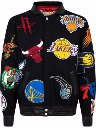 Jeff Hamilton Giacca Jeff Hamilton x NBA Collage - Nero