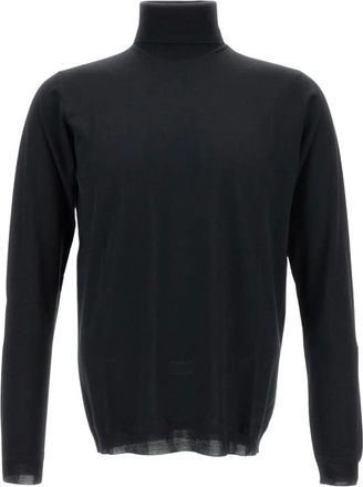 Goes Botanical Goes Botanical, Truien & Vesten, Heren, Zwart, 2Xl, Wol, Turtleneck