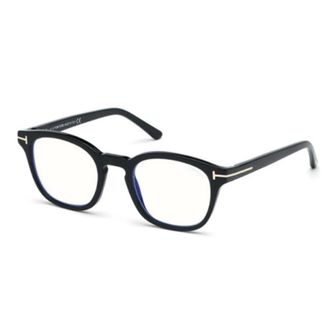 Tom Ford Glasses, unisex, Black, Size: 49 MM Optical Frame