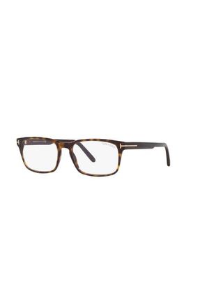 Tom Ford 54mm Rectangle optical glasses in Tortoise at Nordstrom