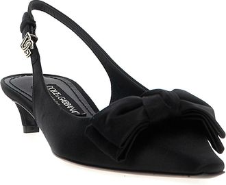 Dolce & Gabbana Mun Slingback - Black