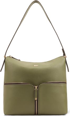 Paul Costelloe Leather Womens Designer Hobos & Shoulder Bag, Genuine Leather & Multi Pocket Handbags with 3 Colour Options, NAZAS (MAYFLY)