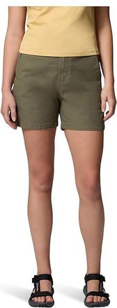 Columbia ROC Shorts Womens Shorts Stone Green : 10 5, Cotton/Elastane