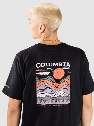 Columbia Explorers Canyon Back T-Shirt schwarz
