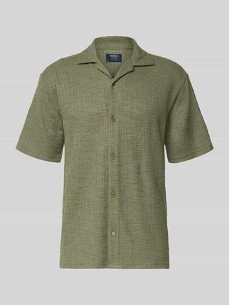 Mc Neal Regular Fit Freizeithemd mit Strukturmuster in Lind, Gr&ouml;&szlig;e XXL