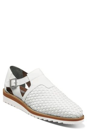 Stacy Adams Alvarado Woven Loafer in White at Nordstrom, Size 12
