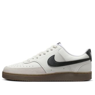 Nike Court Vision Low Shoes Sail Light Brown White Black FQ8075-133