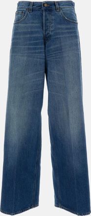 Haikure Blue Wide-leg Jeans