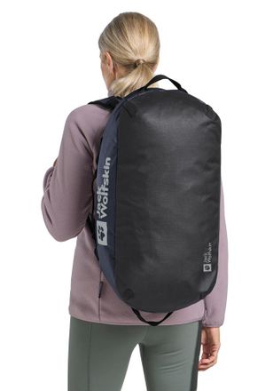 Jack Wolfskin Sporttasche JACK WOLFSKIN ALL-IN DUFFLE 35, Damen, Gr. onesize, blau (midnightsky), Polyester, Taschen Sporttasche