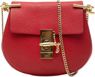 Chlo&eacute; Pre-owned Chloe Mini Leather Drew Crossbody Ladies 89POT4CJNFNYKOVD