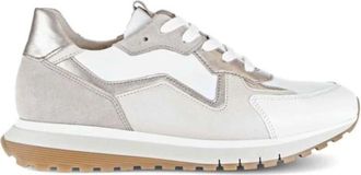Gabor Schoenen, Dames, Wit, 36 EU, Leer, 86.375.52 Sneaker