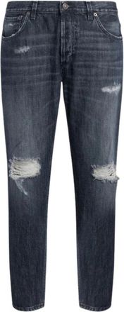 Dondup Uomo, Jeans, Blu, W33, new