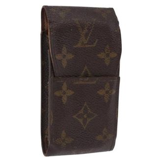Louis Vuitton Pre-owned Cigarette Case - Dames - Pre-owned - Bruin - Maat: ONE Size