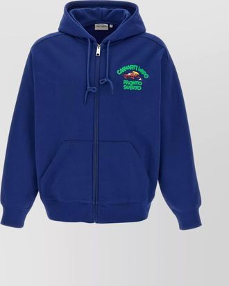 Carhartt Work in Progress hooded sweat jacket graphic print