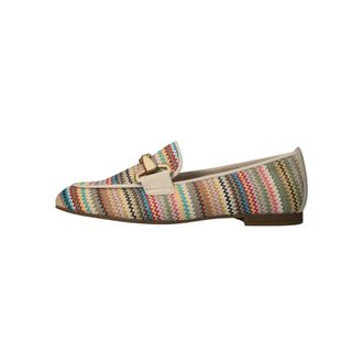 Gabor 214.1 Loafers - Dames - Schoenen - Veelkleurig - Maat: 42 EU Linnen