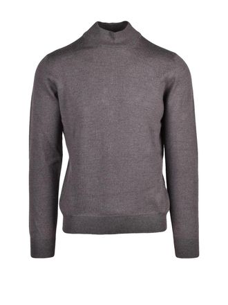 Gran Sasso Turtleneck Sweater in Vibrant Turquoise Virgin Wool