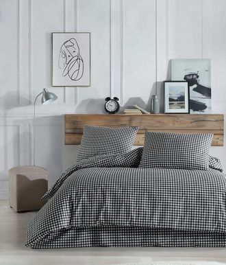 Blanc Avenue Juego de funda de edred&oacute;n 200x200 cm+ 2 fa 65x65 cm 100% algod&oacute;n