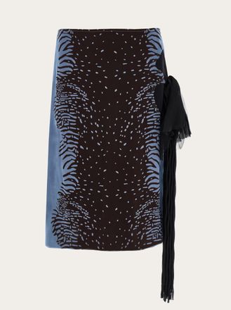 Ferragamo Women Skirt with flower detail Multicolor