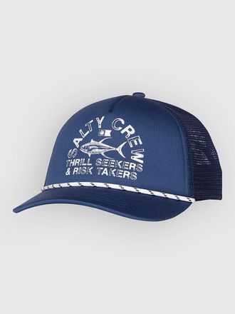 Salty Crew Pitstop Trucker Cappellino blu