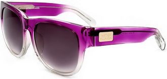 Linda Farrow MATTHEW WILLIAMSON MW17 C4 Womens Sunglasses Purple Size 56