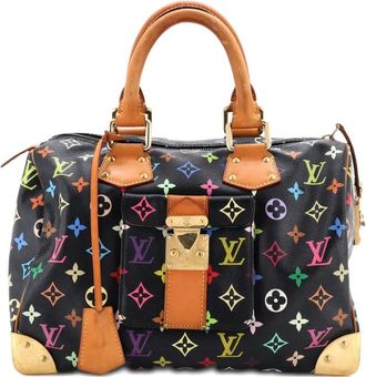 Louis Vuitton Speedy Handbag Monogram Multicolor 30 satchel - Zwart