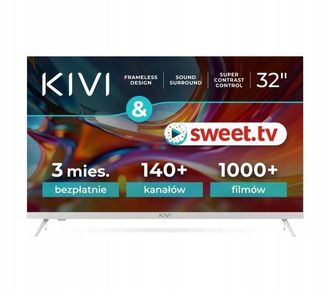 OEM Kivi 32h750nw Tv Led Android Hd Ready De 32 Con Dvb-t2, Color Blanco