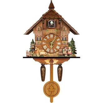 OEM Reloj De Pared Tuserxln - Vintage - Madera - Reloj De Cuco - Despertador - Decoraci&oacute;n Del Hogar