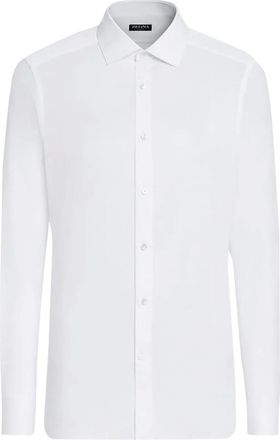Ermenegildo Zegna Camicia in cotone - Bianco