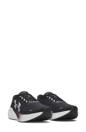 Under Armour UA Velociti Pace Running Shoe in Black /White /White at Nordstrom, Size 5.5
