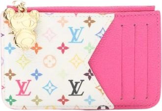 Louis Vuitton Pre-owned Wallets, female, Multicolor, Size: ONE SIZE Pre-owned Canvas Wallet