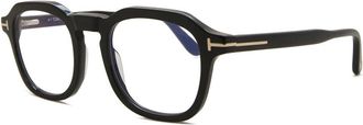Tom Ford Blue Light Block Square Mens Eyeglasses FT5836-B 001 49