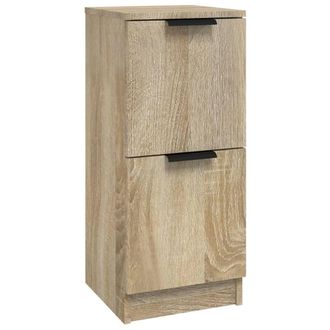 vidaXL Vidaxl - Aparador De Madera Contrachapada Roble Sonoma 30x30x70 Cm
