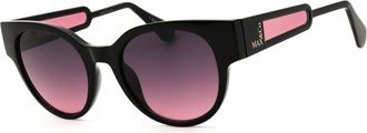 Max & Co. MO0085 01B Shiny Black/Smoke Gradient
