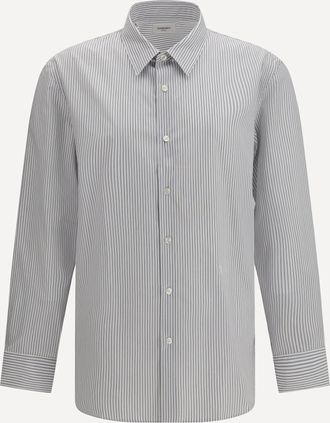 Saint Laurent Camicia a righe con chiusura a bottoni Man 40