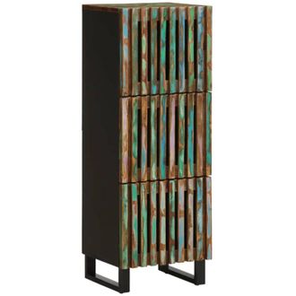 vidaXL Highboard 40x34x110 cm Solid Wood Acacia vidaXL
