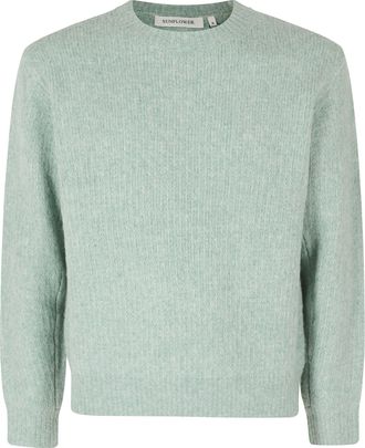 Sunflower Round Neck Pullover Sweater in Rough Rib Knit
