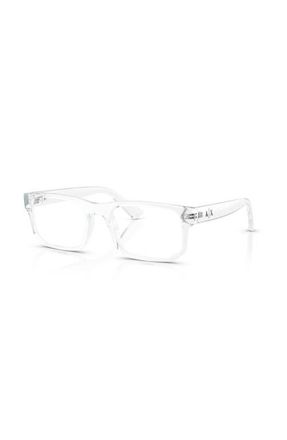 A|X Armani Exchange 54mm Rectangle optical glasses in Transparent at Nordstrom