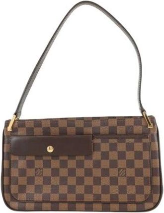 Louis Vuitton Pre-owned Shoulder Bags, female, Brown, Size: ONE SIZE Pre-owned The Aubagne