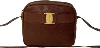 Ferragamo Leather Pochette Shoulder Bag (Pre-Owned)