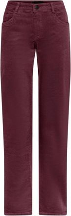 C.Ro Straight Jeans - Dames - Regular Fit Jeans - Rood - XL - Jeans