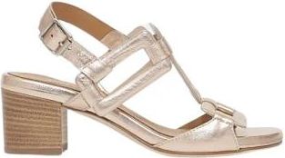 Anna F. Stijlvolle Sandalen voor Zomerdagen - Dames - Sandalen met hakken - Beige - 37 EU - Schoenen