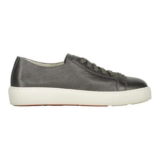 Santoni Sneakers, female, Gray, Size: 10 1/2 US Low-top Sneakers
