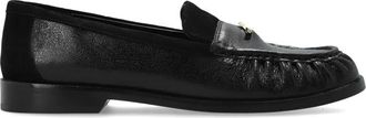 Kate Spade New York Schoenen, Dames, Zwart, 37 1/2 EU, Leer, Penni Loafer