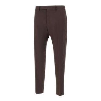 Pantaloni Torino Slim-fit Trousers, male, Brown, Size: 3XL Slim-fit Trousers