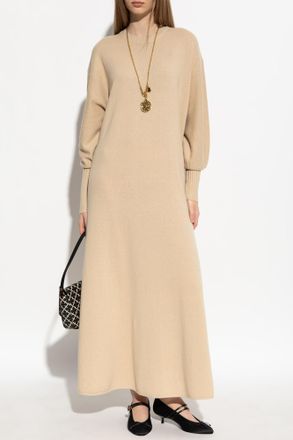By Malene Birger Wool Dress Liv, Womens, Cream